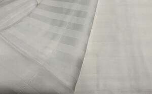 Pratesi Italy New 2pc Euro Shams Raso Rigato White